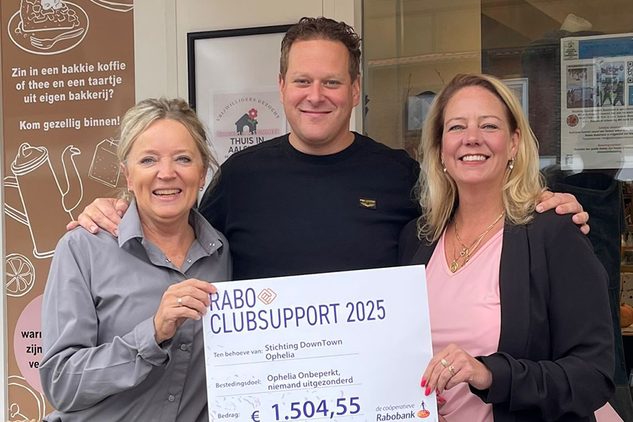 Ophelia Onbeperkt bijdrage van Rabo ClubSupport